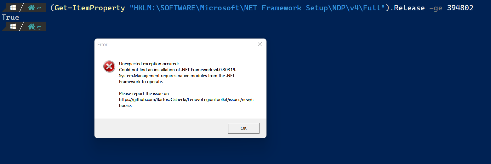 [BUG]: App won't start after installing latest version · Issue #202 ...