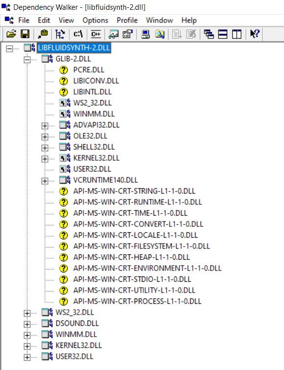 libfluidsynth-2.dll missing from Windows master-branch packages · Issue ...