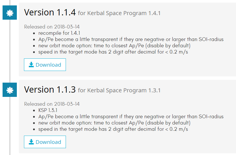 numbering patches for few versions · Issue #6823 · KSP-CKAN/NetKAN · GitHub