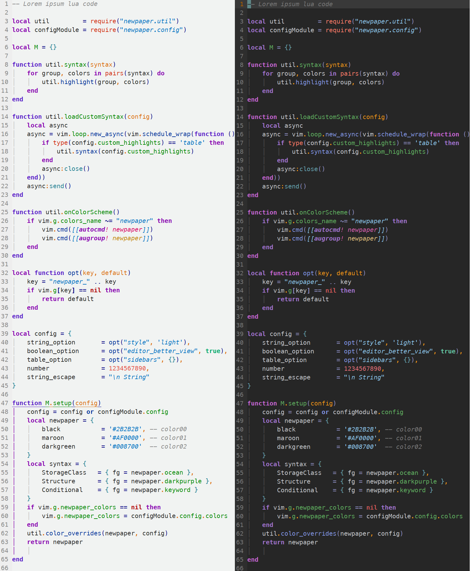 GitHub - ningsuhen/newpaper.nvim: 🎨 Newpaper colorscheme for NeoVim ...
