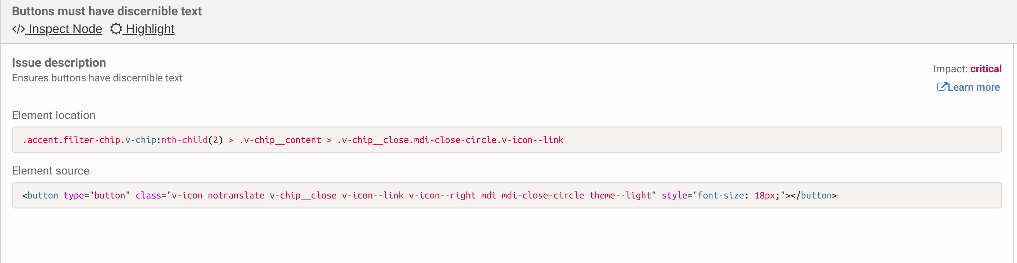[Bug Report] v-chip close lacks accessibility label · Issue #11165 ...