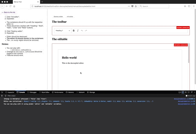 Focus is lost on making selection by dragging · Issue #927 · ckeditor ...