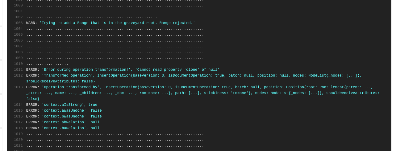 Tests log some errors (while, perhaps they should fail) · Issue #1970 ...