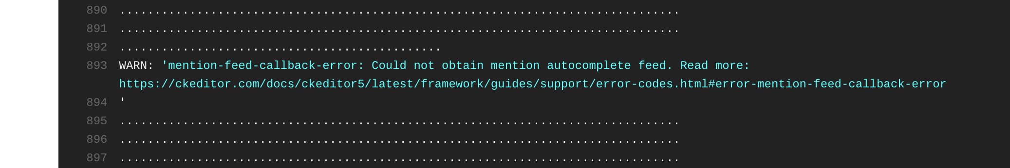 Warnings on the CI · Issue #6013 · ckeditor/ckeditor5 · GitHub