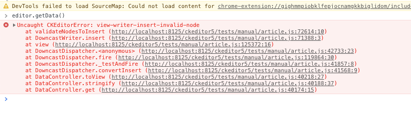 CKEditorError is printed without a link to the docs · Issue #7339 ...