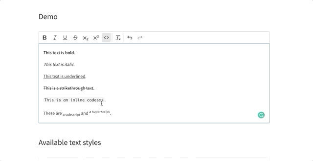 Active element styles do not work in docs · Issue #7671 · ckeditor ...