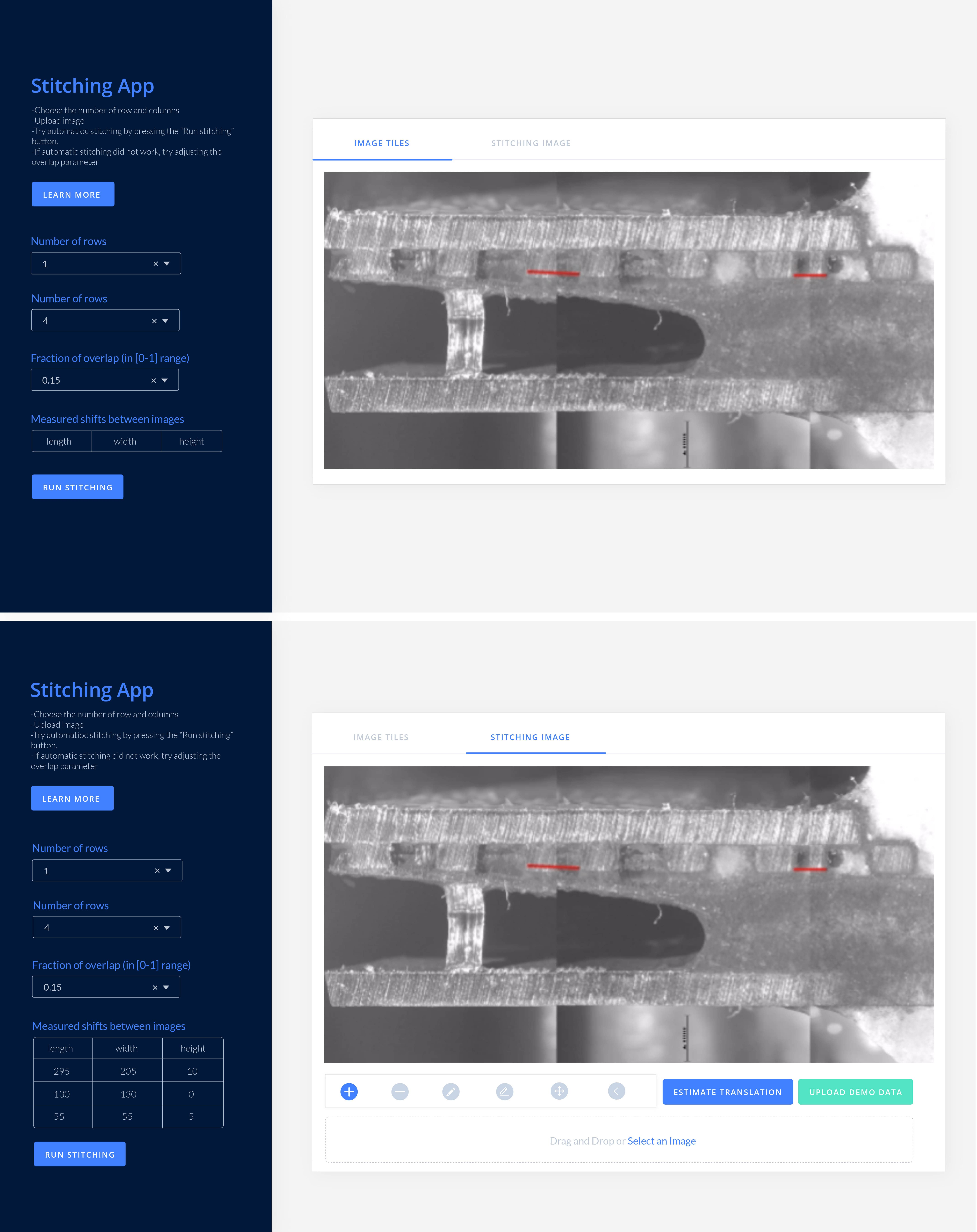 Image Stitching and Registration [PYTHON] · Issue #67 · plotly/dash ...
