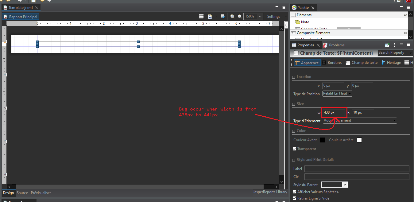End of sentence not visible in some cases when html bold is used