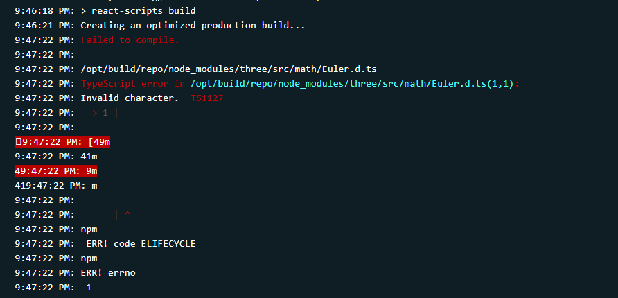 Using Three.js with TypeScript and Netlify: Euler.d.ts error · Issue ...