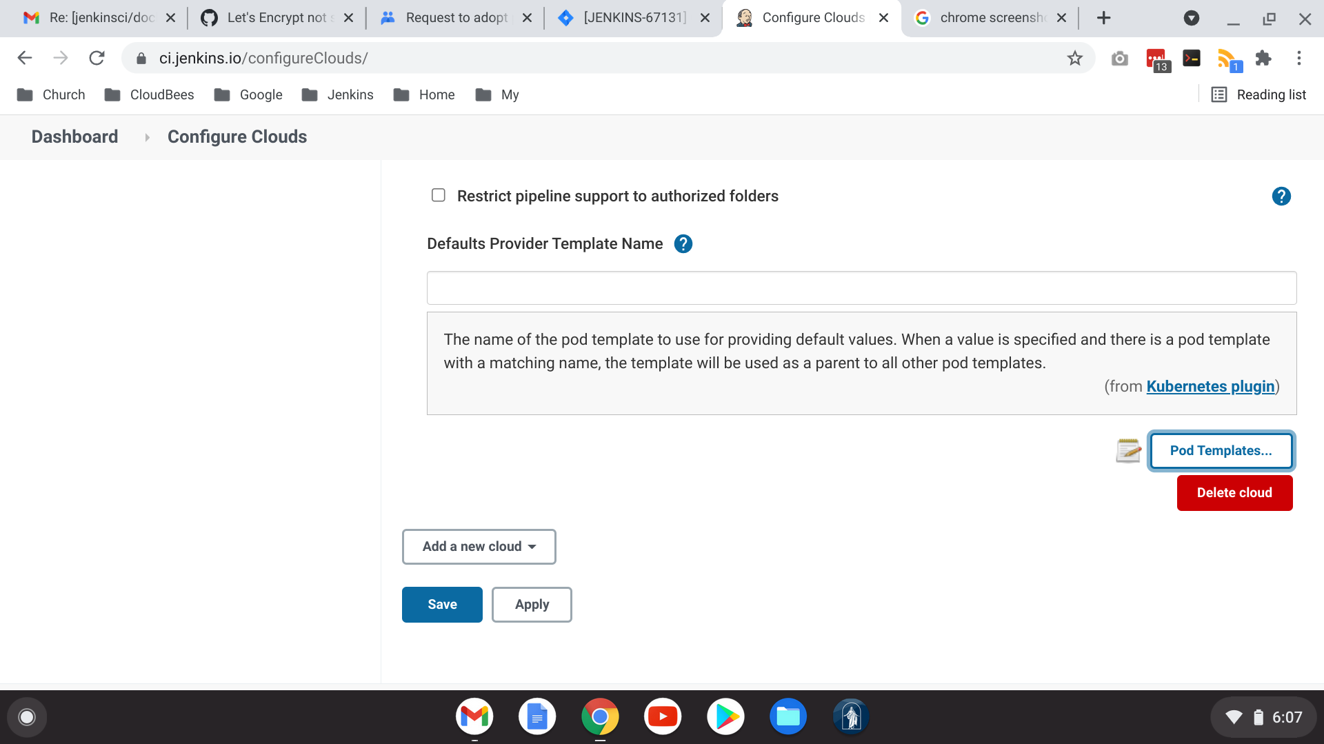 server certificate verification failed cafile none crlfile none jenkins