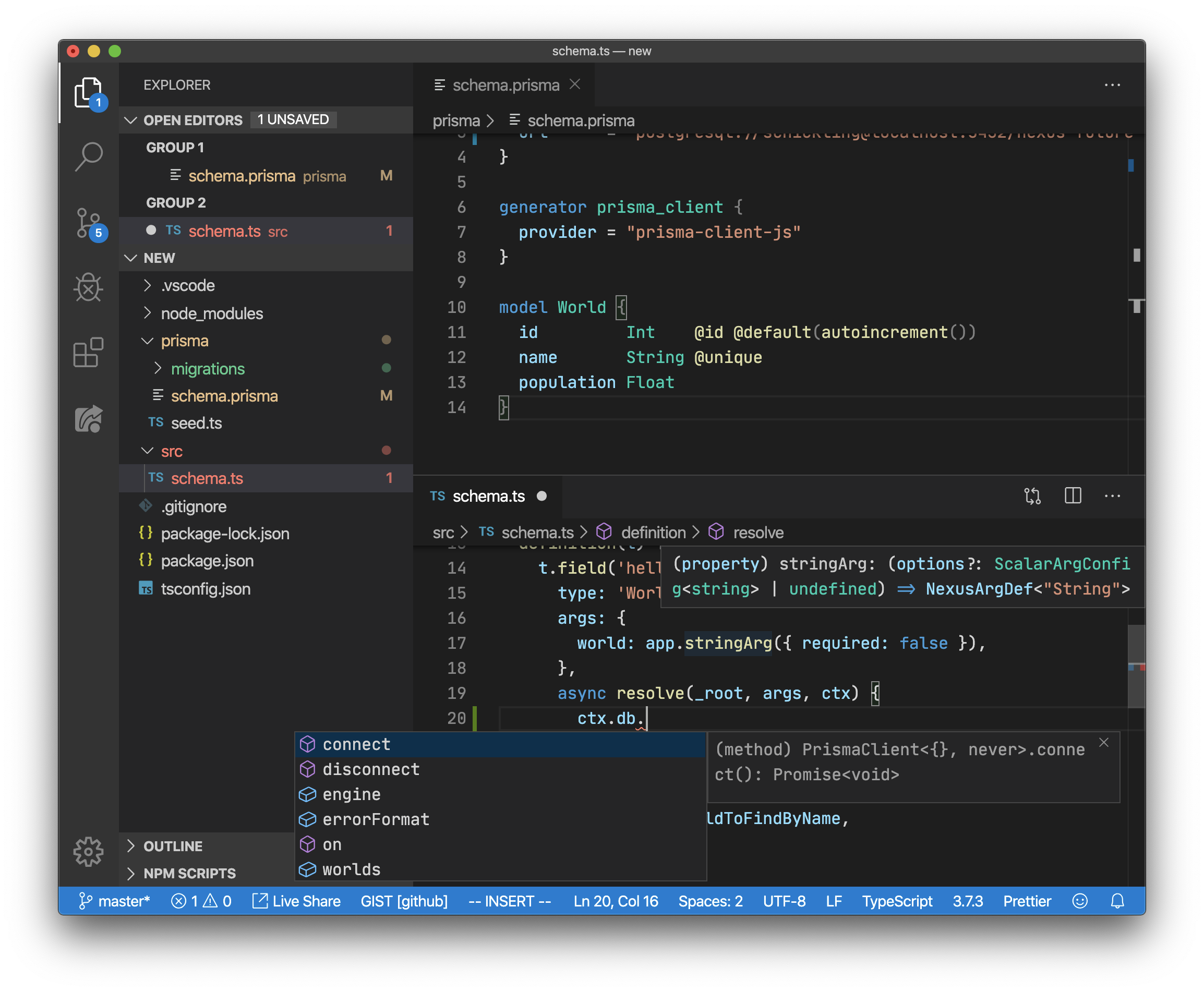 Make "unnecessary" client properties private · Issue #450 · prisma ...