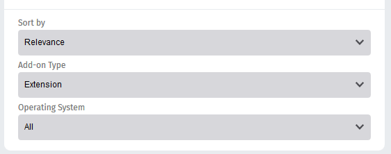 Implement new Search Sort widget · Issue #10673 · mozilla/addons · GitHub
