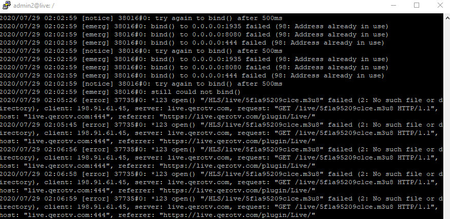 NGINX RTMP · Issue #3447 · WWBN/AVideo · GitHub