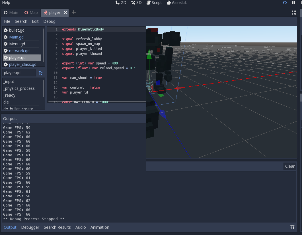 Editor stops refreshing itself, after running a game inside · Issue ...