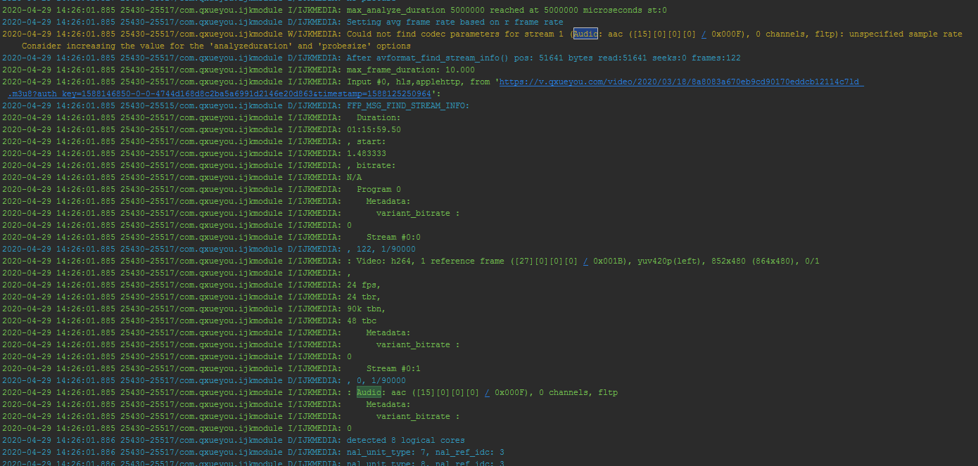 安卓端m3u8视频播放有画面没有声音 · Issue #5033 · bilibili/ijkplayer · GitHub
