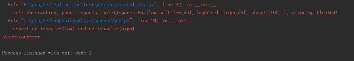 Observation space invalid · Issue #1286 · openai/gym · GitHub
