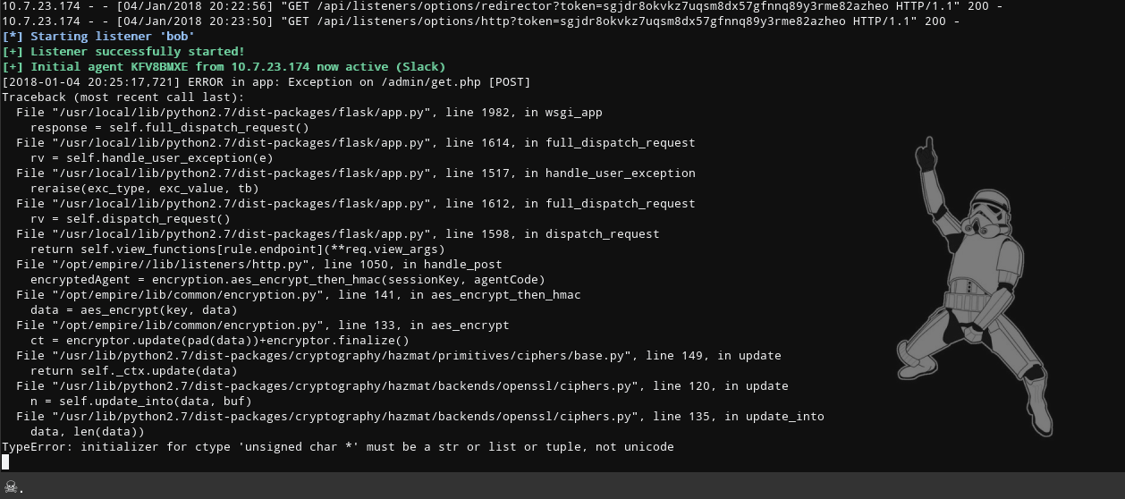Install issues on Kali Linux · Issue #910 · EmpireProject/Empire · GitHub