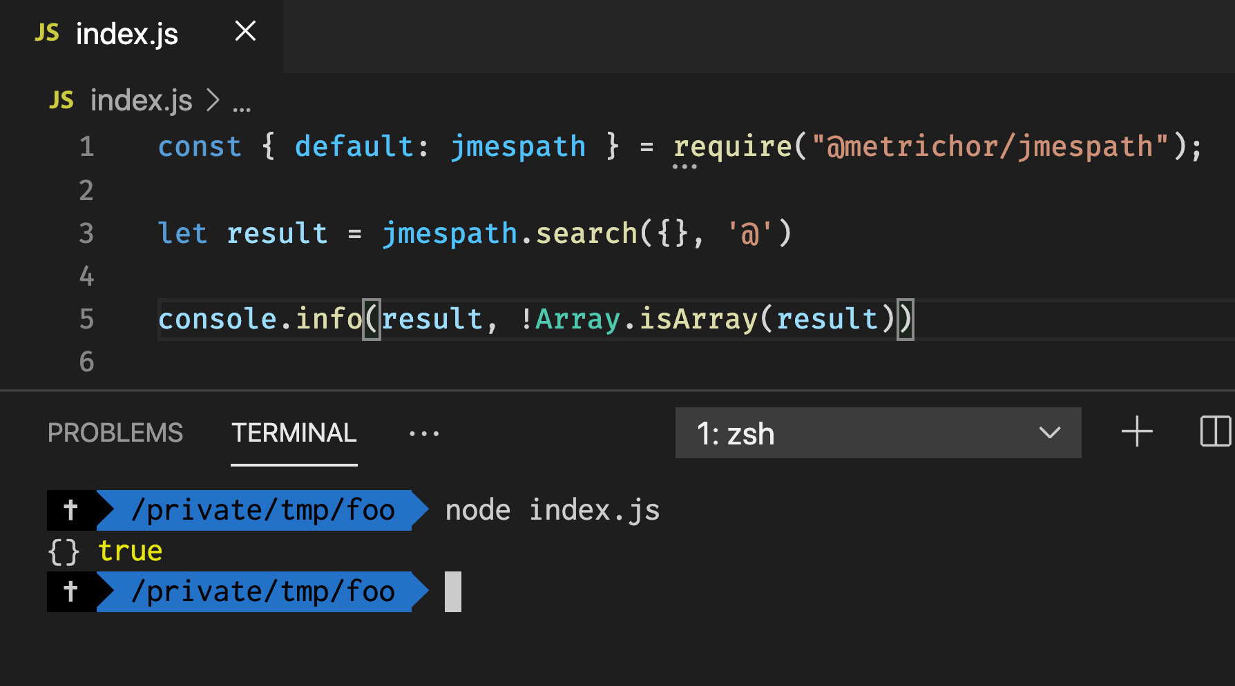 expression '@' is returning array instead of current object · Issue #3 ...