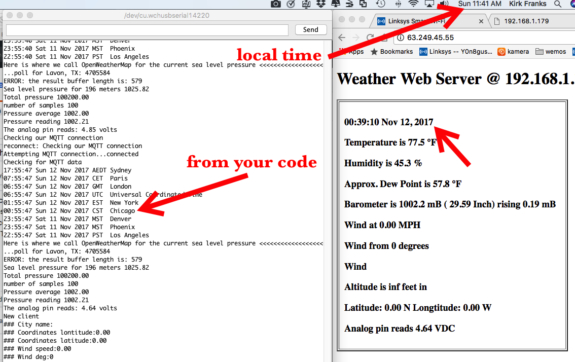 2017-11-12 11 41 58 -0600 time issues