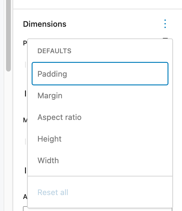 Unable to choose post featured image resolution in single or page