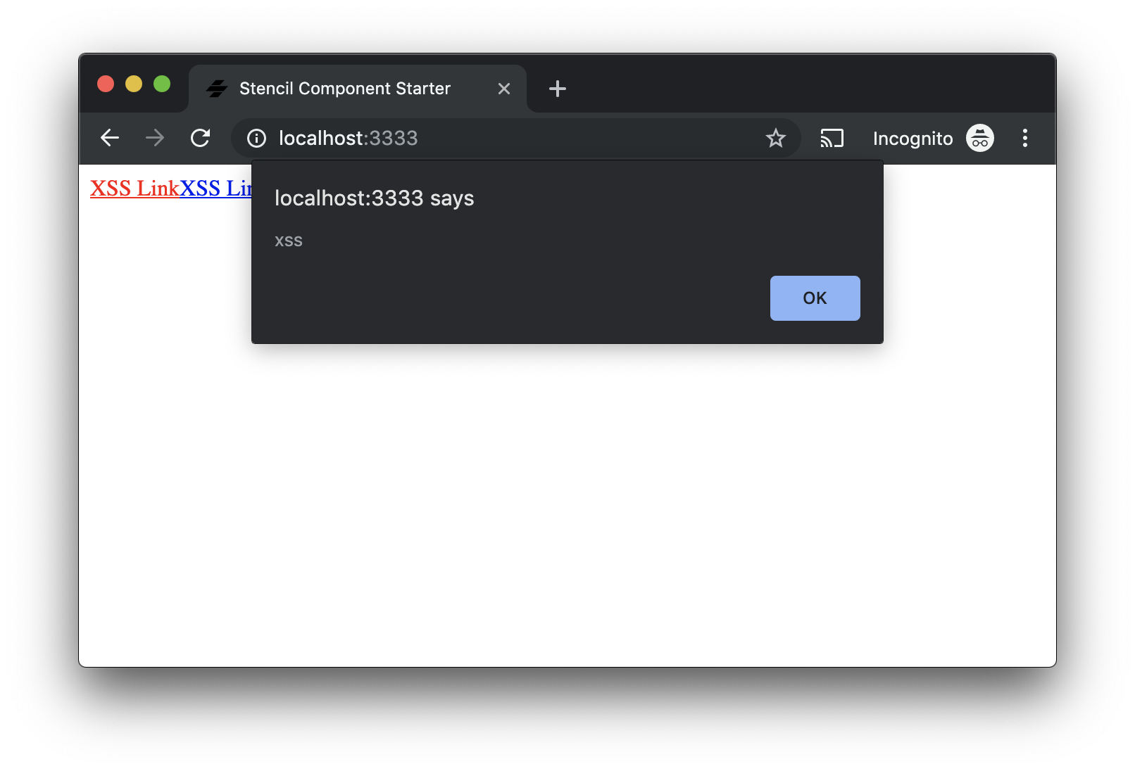 XSS href arbitrary code execution · Issue 1965 · ionicteam/stencil