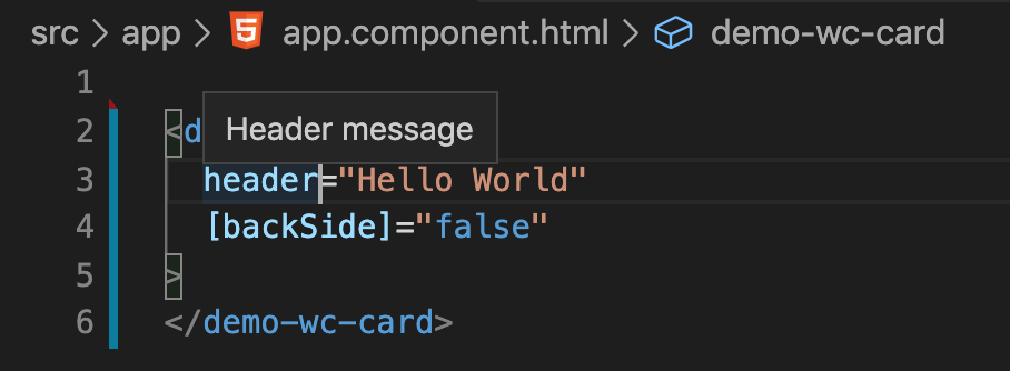 Language Service: integration with custom-elements.json specification ...