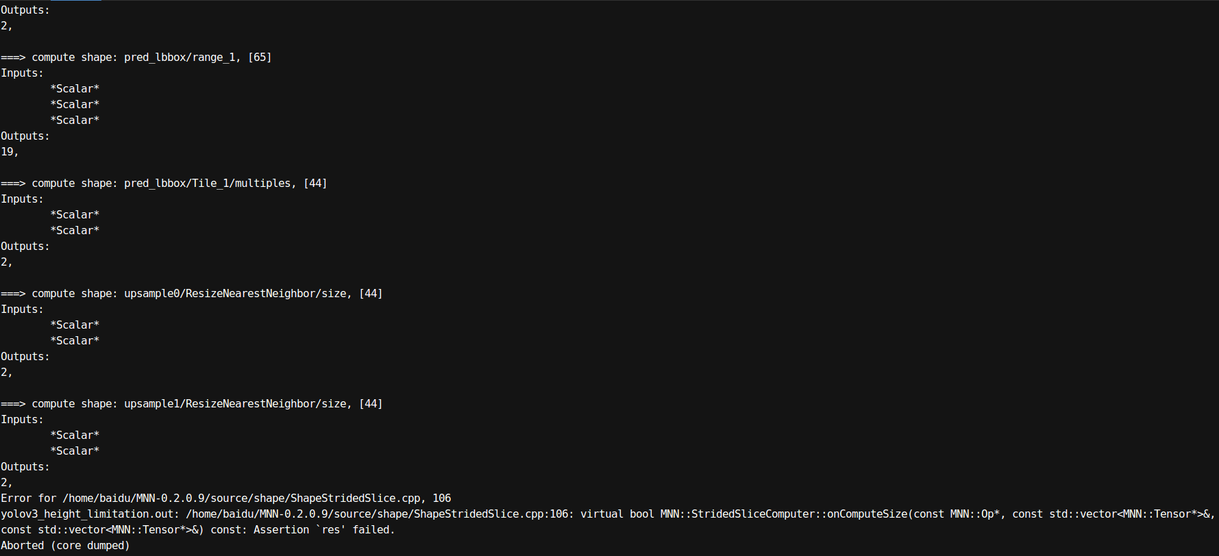 MNN cpu inference createSession crash · Issue #305 · alibaba/MNN · GitHub