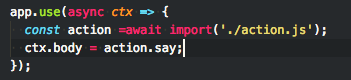 Dynamic import() Error · Issue #90 · standard-things/esm · GitHub
