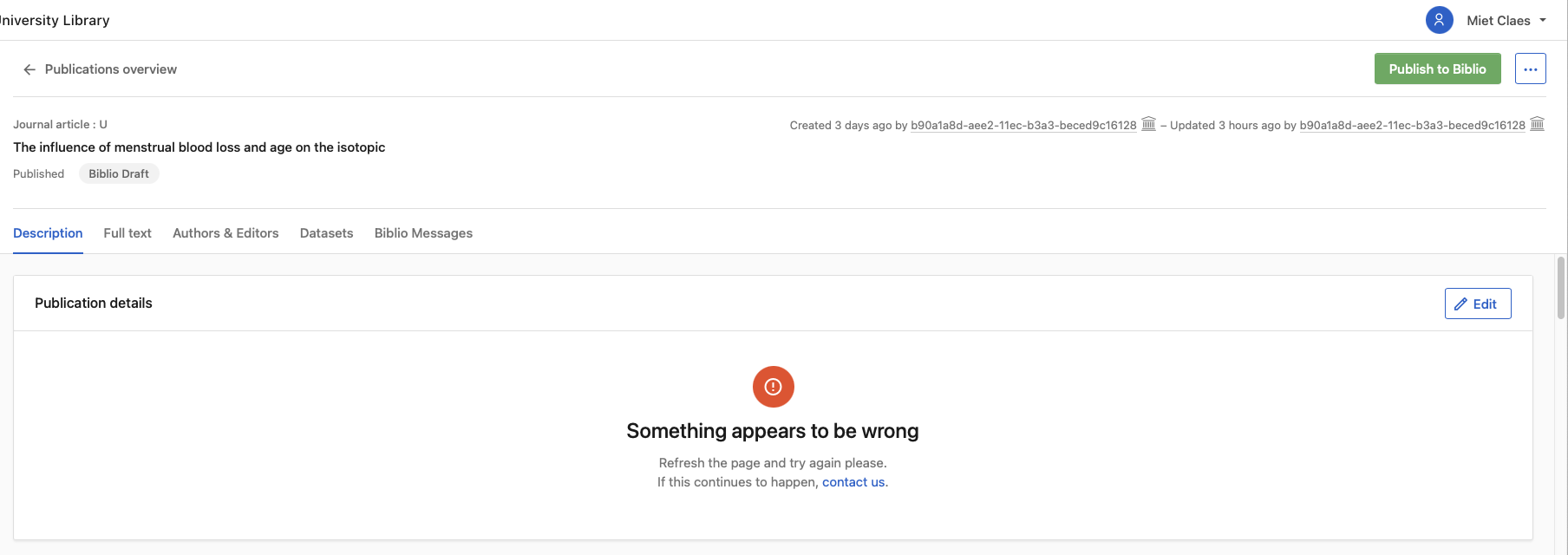 Blank states: error · Issue #549 · ugent-library/biblio-backoffice · GitHub