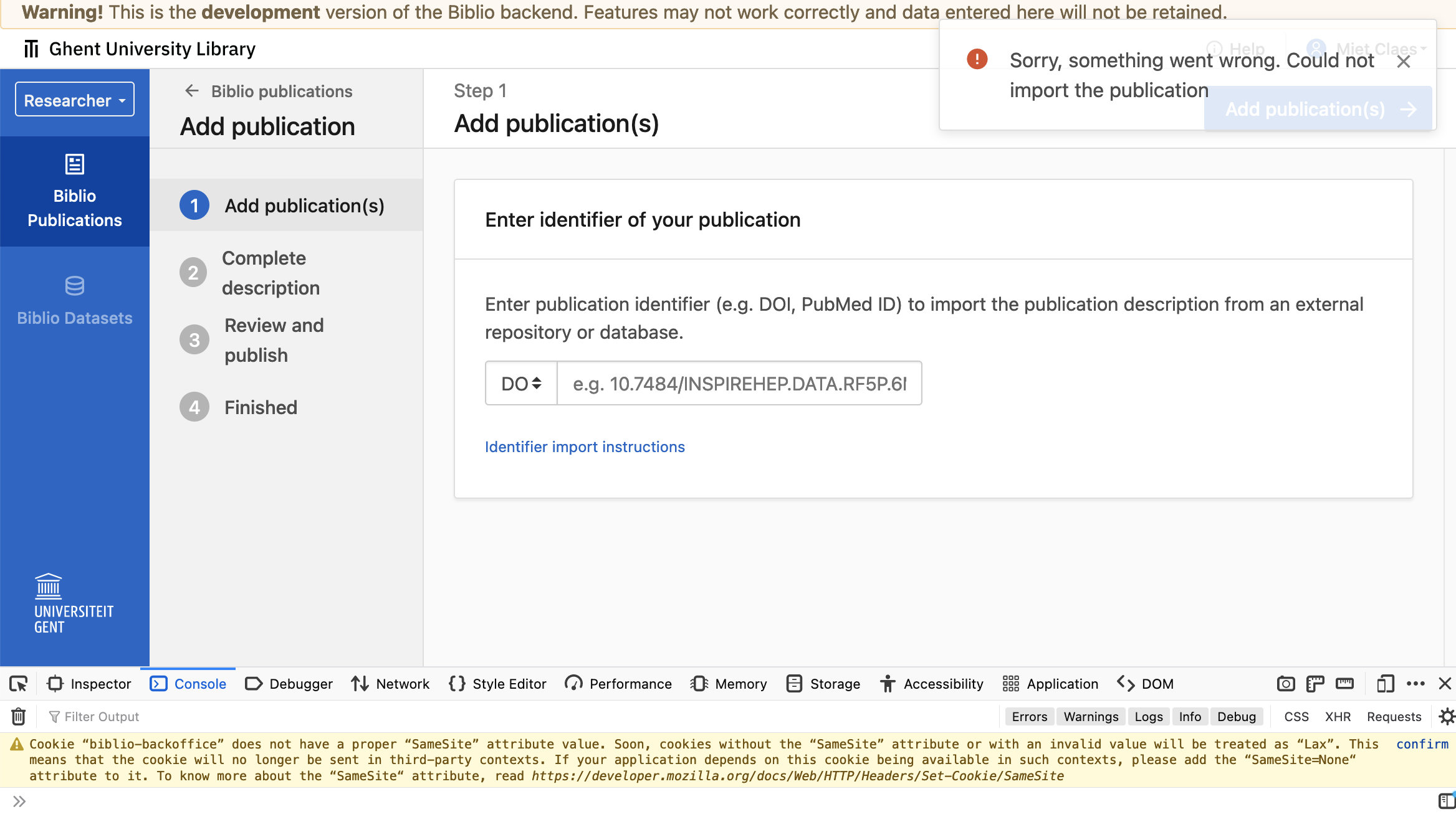 DOI import fails for 10.13128/jems-2279-7149-12605 · Issue #1088 ...