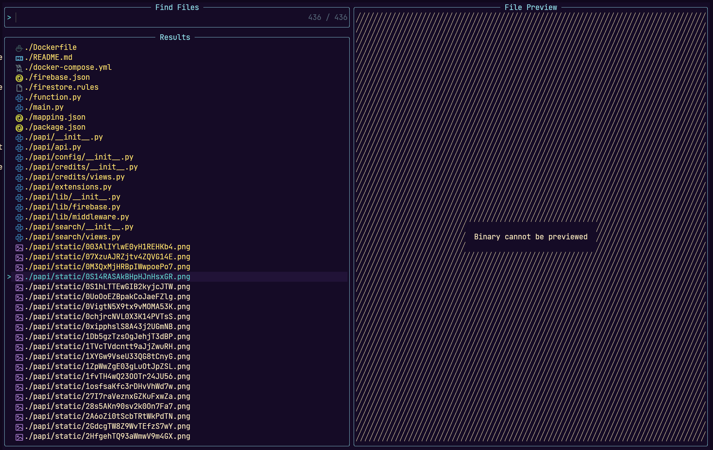Derank non-text files in file picker · Issue #1306 · helix-editor/helix ...