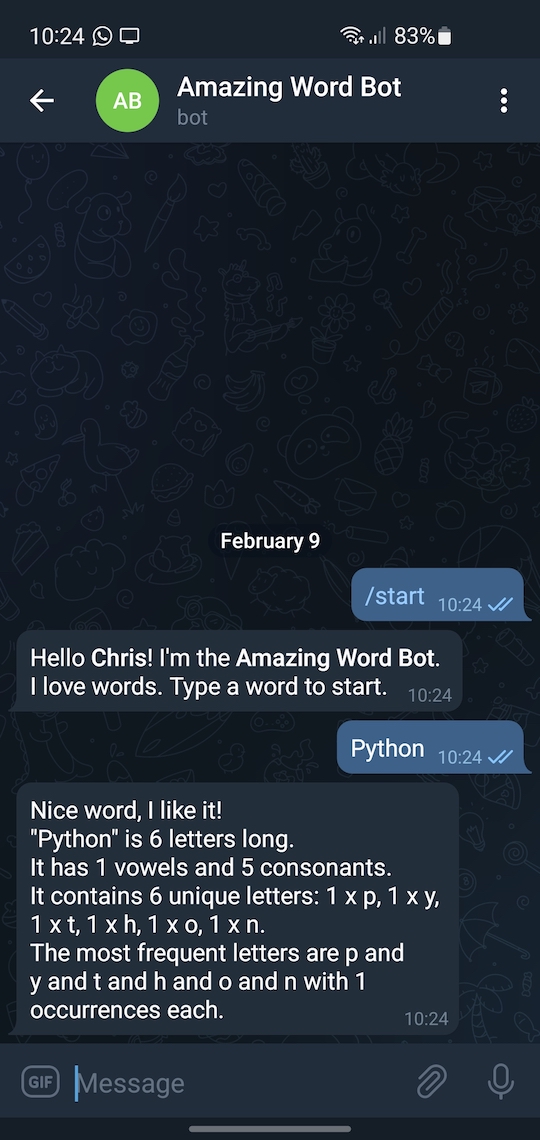 GitHub Bluec telegram word bot A Simple Telegram Bot That Analyses A 