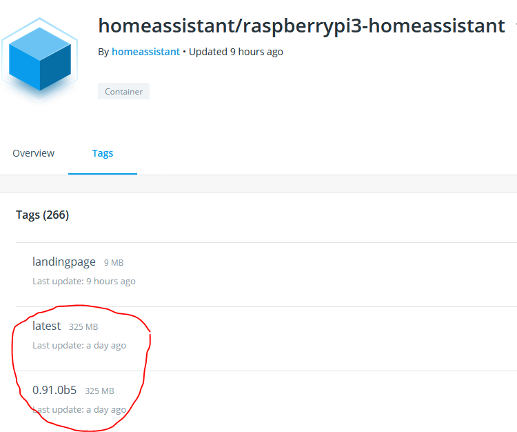 Docker image homeassistant/raspberrypi3-homeassistant and others are ...