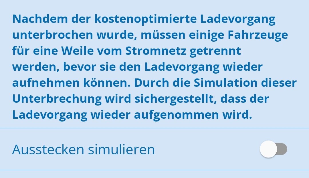 Ladevorgang Startet Nicht