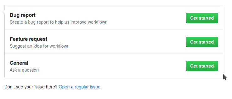 Specialized issue templates · Issue #770 · ropensci/drake · GitHub