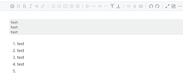 Improve the delete behavior in the list item after the code block ...
