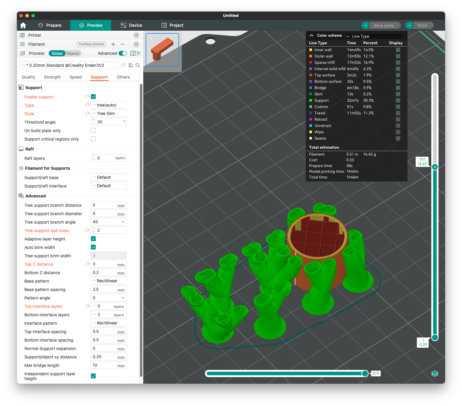 Orca slicer support is solid, printing 100% infill · Issue #1303 ...