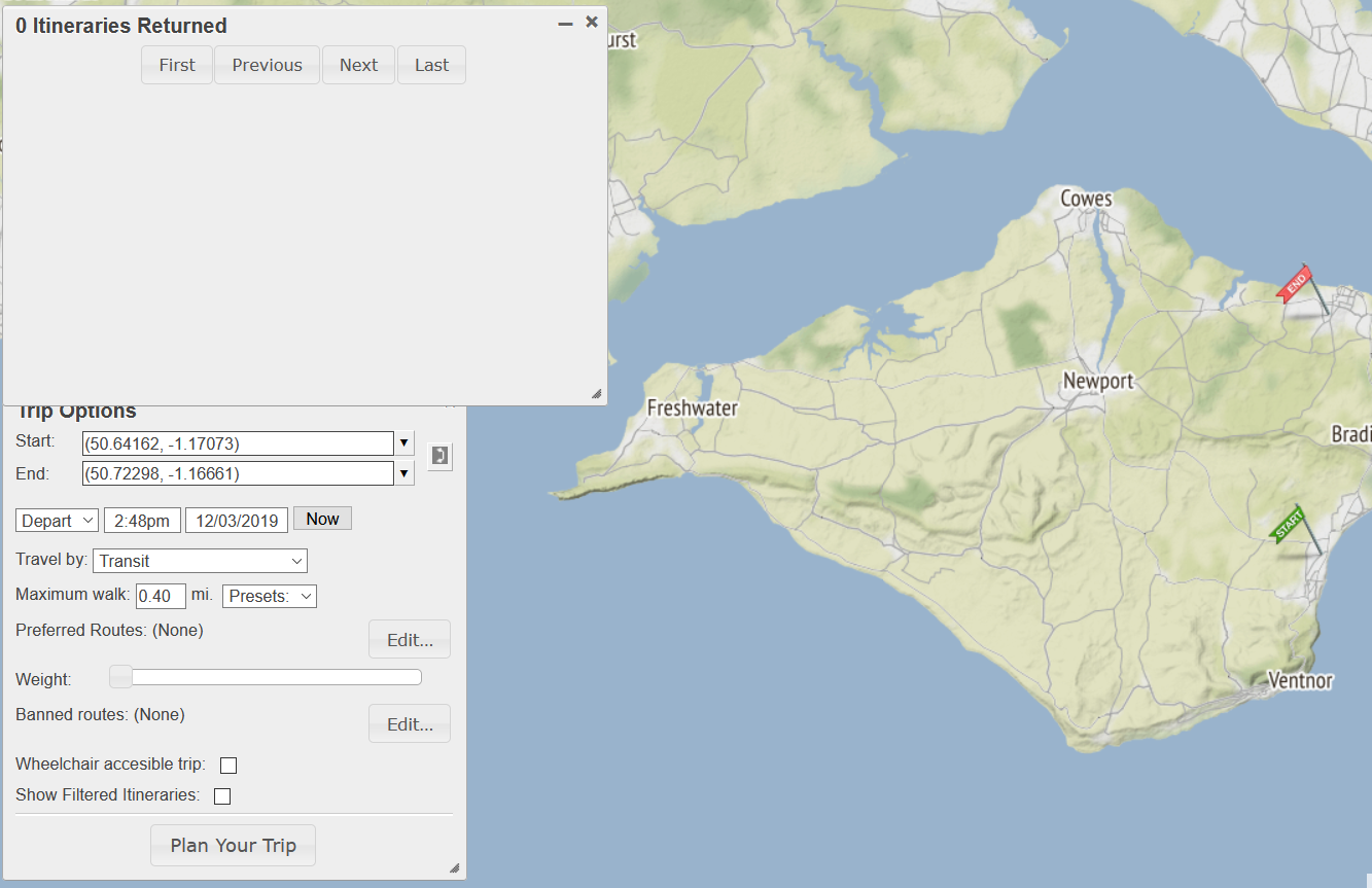 Ortp Routes OTP2 cannot find transit routes more than 1 year ago. · Issue #3279 ...