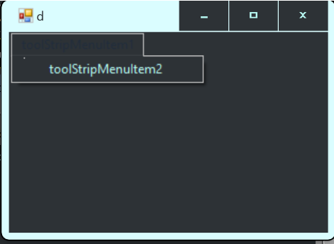 no checkmark in contrast theme on .NET Framework