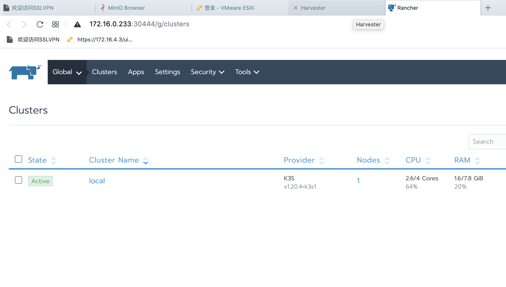 Rancher Harvester Github – Harvester Server – BLKXFS