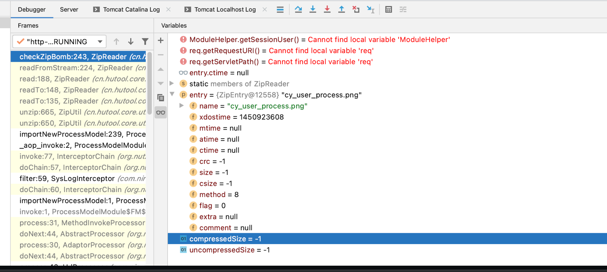  zip bomb attack detected issue 3018 chinabugotech hutool github