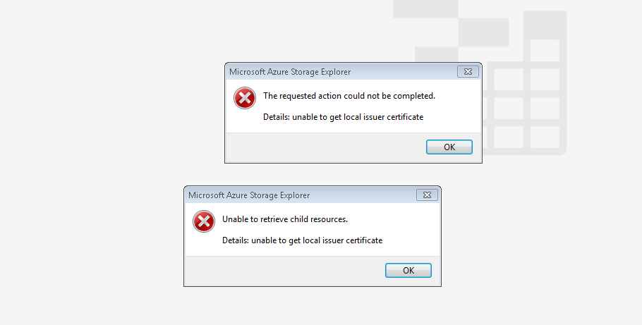 issue while listing blob containers. unable to load child. · Issue ...