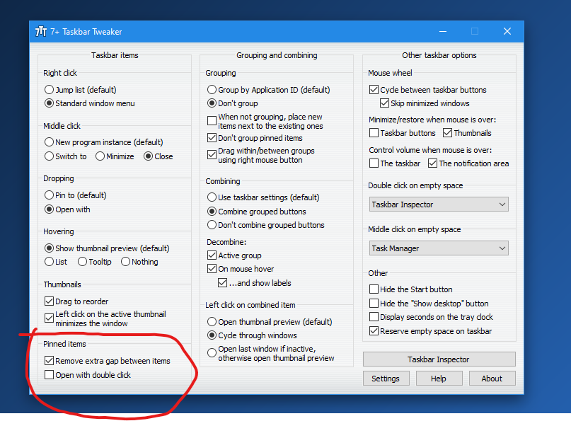 Feature Request: Make the taskbar icons progressively smaller & reduce ...