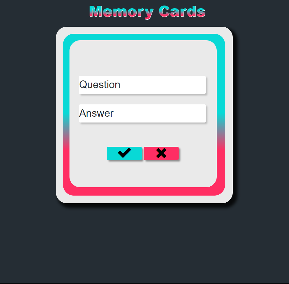 GitHub - zdennisz/Memory_Cards: Fun web app to memorize words or ...