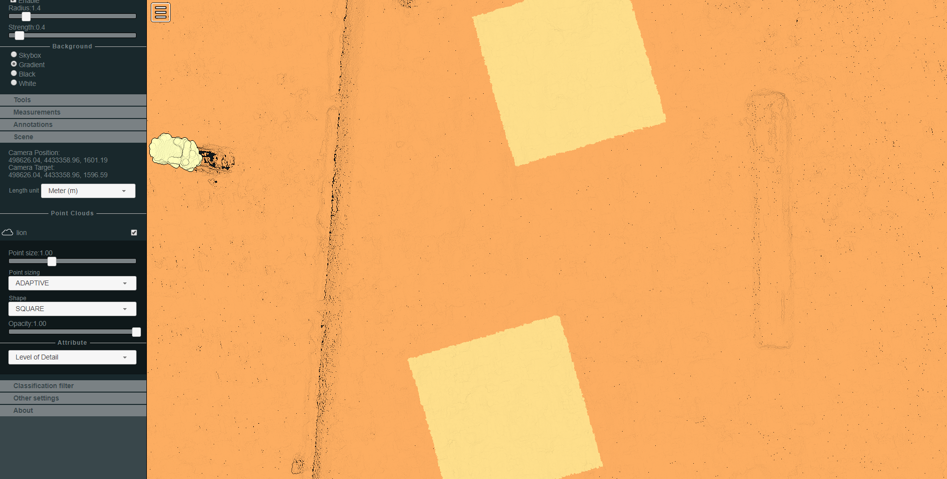 Adaptive point size bug. · Issue 372 · potree/potree · GitHub