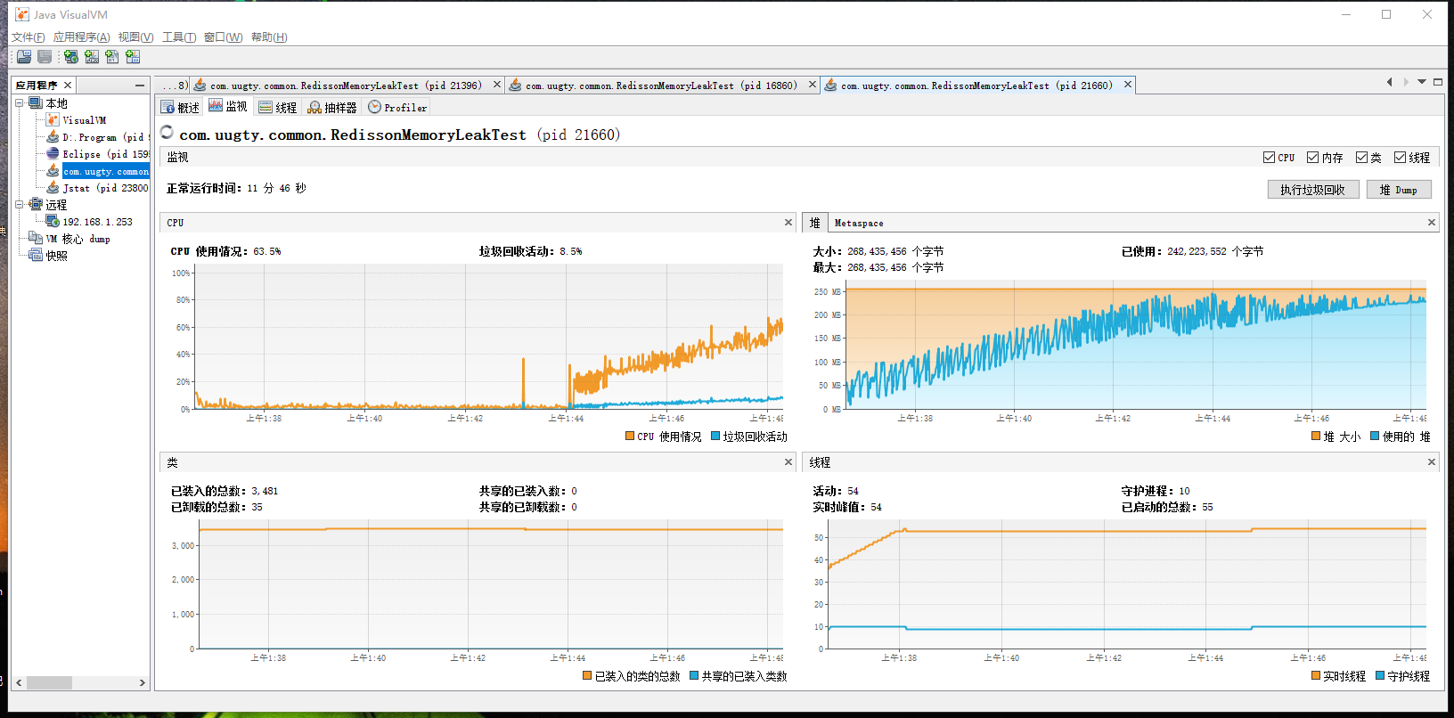 memory leak in getLocalCachedMap, redisson version : 3.10.3 · Issue ...