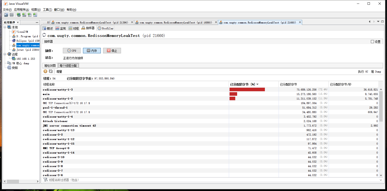 memory leak in getLocalCachedMap, redisson version : 3.10.3 · Issue ...