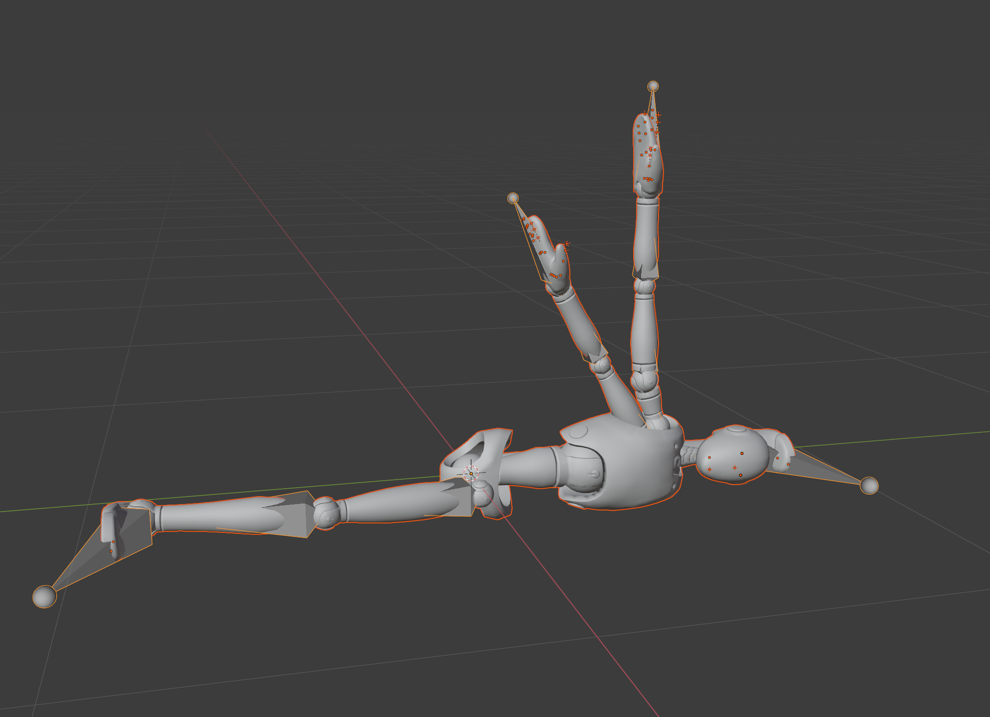 ARFoundation Body tracking feature - Character/Outfit rigging issue ...