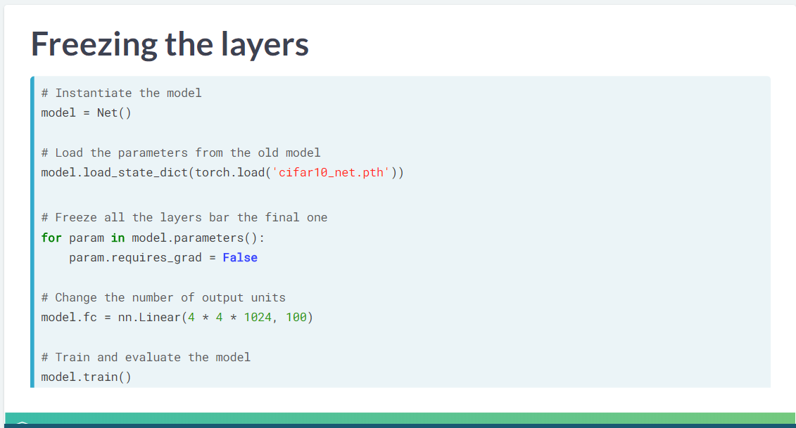 实现的 PyTorch 代码