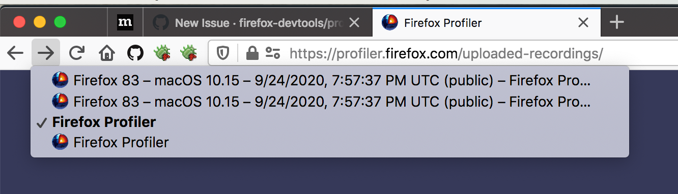 Uploaded profiles page should update the window.title · Issue #2808 ...